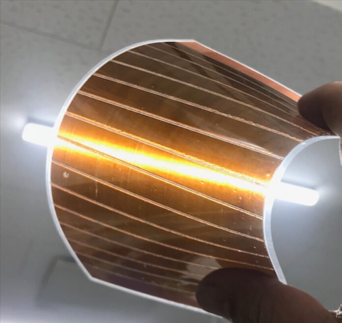 Flexible perovskite solar cell developed in Japan for renewable energy applications